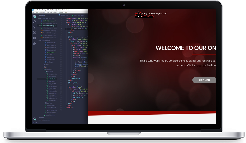 Powerfull PSD template available for free!
